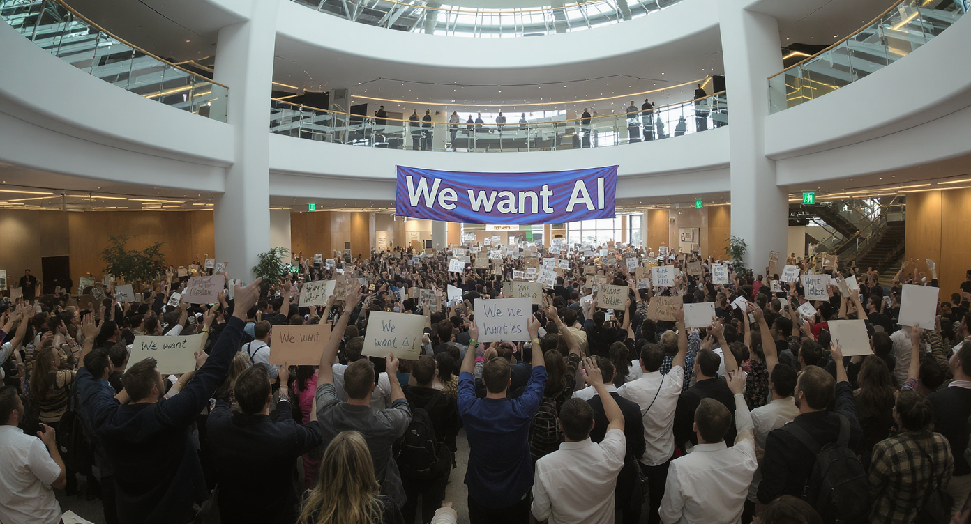 The internal expertise gap is widening - AI skills deficit and leadership anxiety are compounding the performance divide