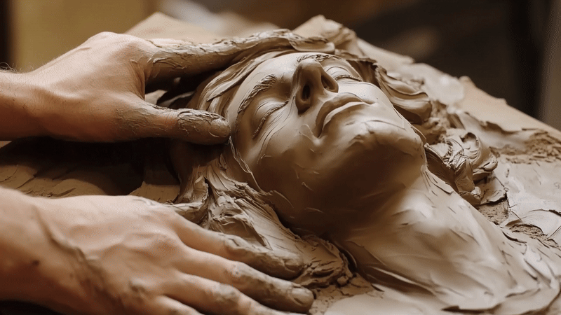 Autoregressive models work more like clay animation - building each frame sequentially from what came before