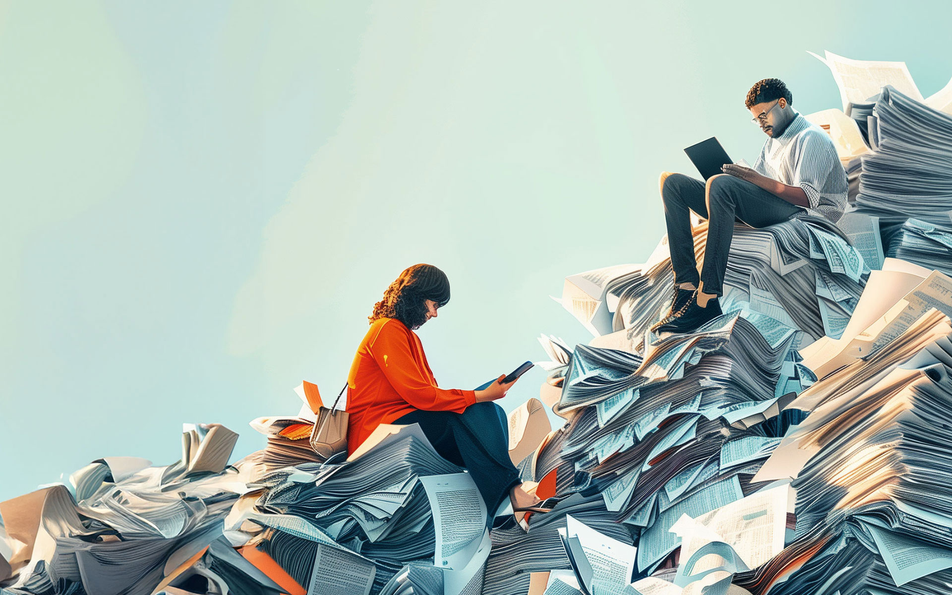 Sustainable generative AI header — illustrating the energy and environmental considerations of scaling AI