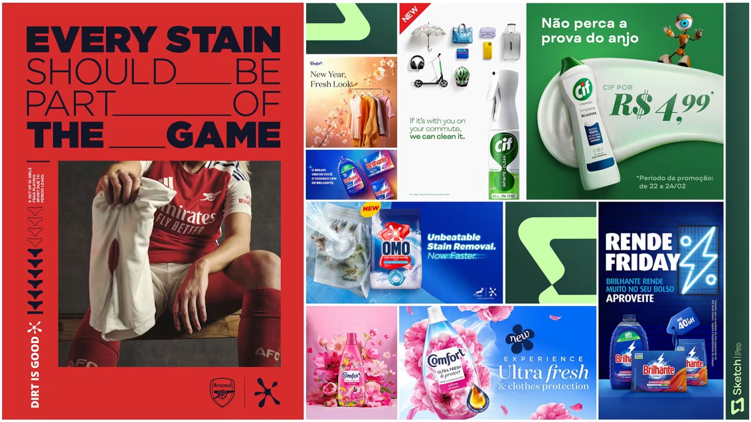 Unilever Sketch Pro AI - the AI studio tool producing content 65% faster with doubled video completion rates