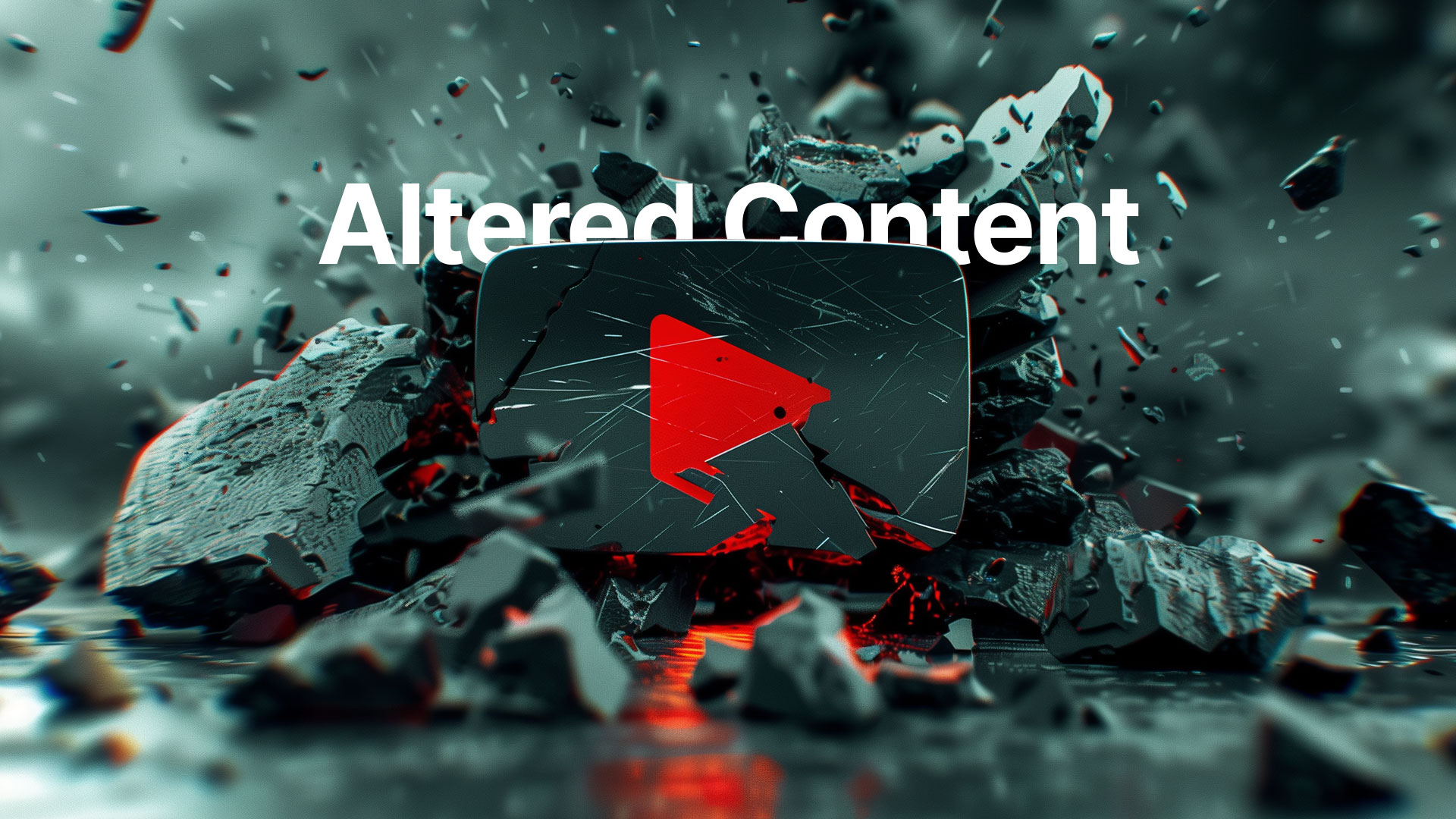 YouTube AI content policy landscape — illustrating disclosure requirements for AI-generated video content